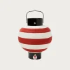 Beams Japan Paper Lantern Striped - Red< Homegoods