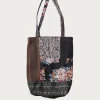Kapital Patchwork NOVEL Tote Bag - Black< Accessories
