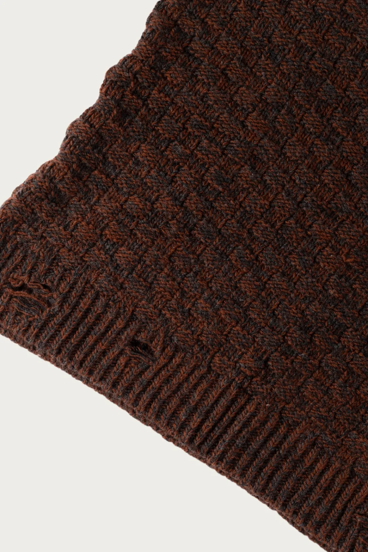 MM6 Maison Margiela Patterned Sweater - Grey/Orange< Sweaters