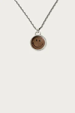 North Works Penny Smile 25¢ Tambourine Pendant Necklace< Accessories