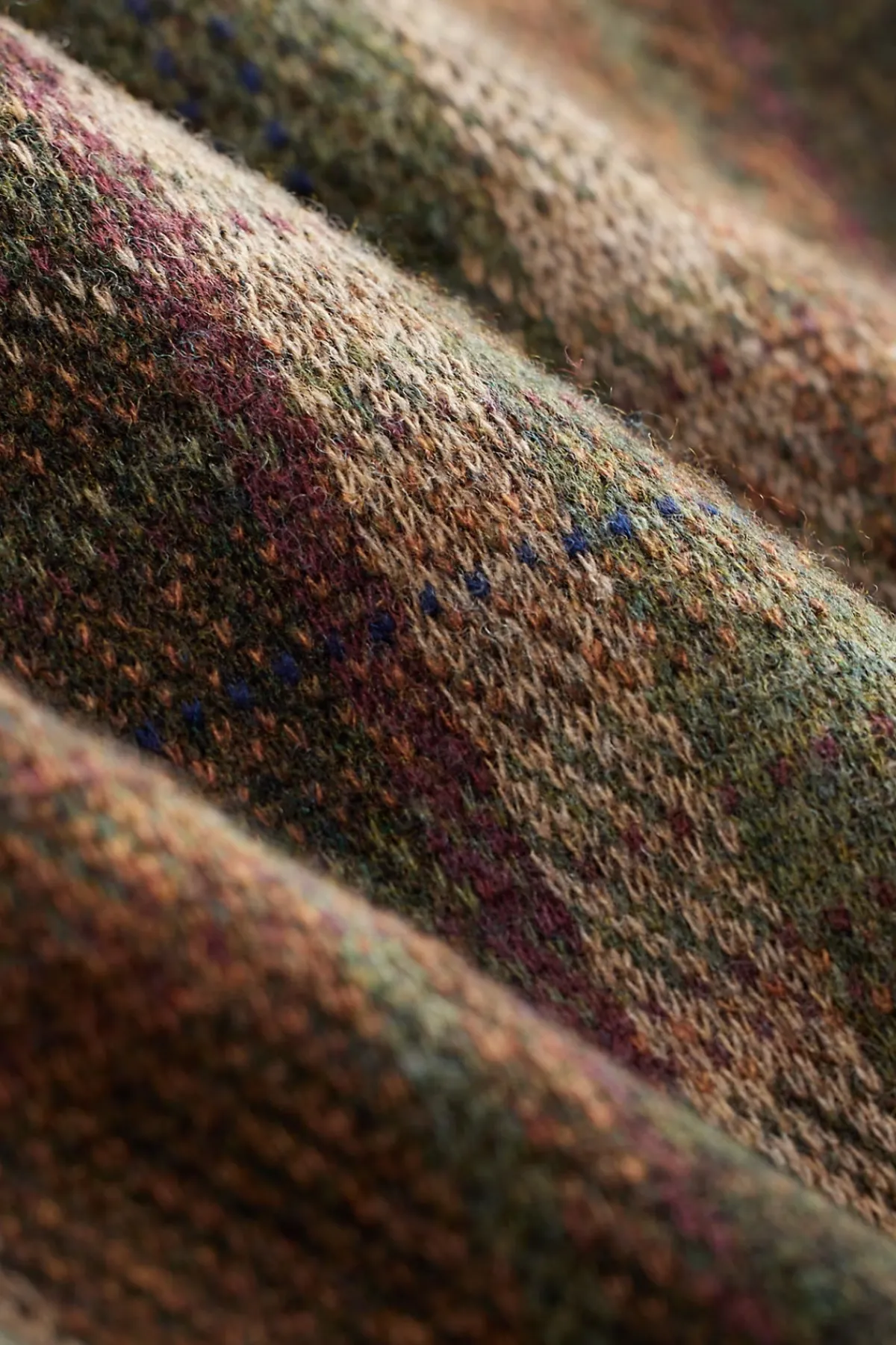 RRL Plaid Wool-Cashmere Workshirt Sweater - Olive Multi< Coats, Jackets, And Vests