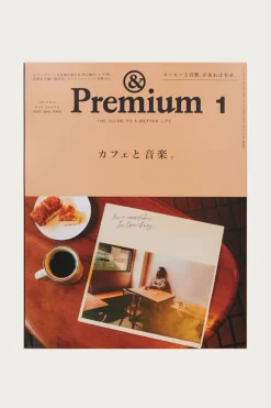 POPEYE &Premium #1 - Cafes & Music< Books And Magazines