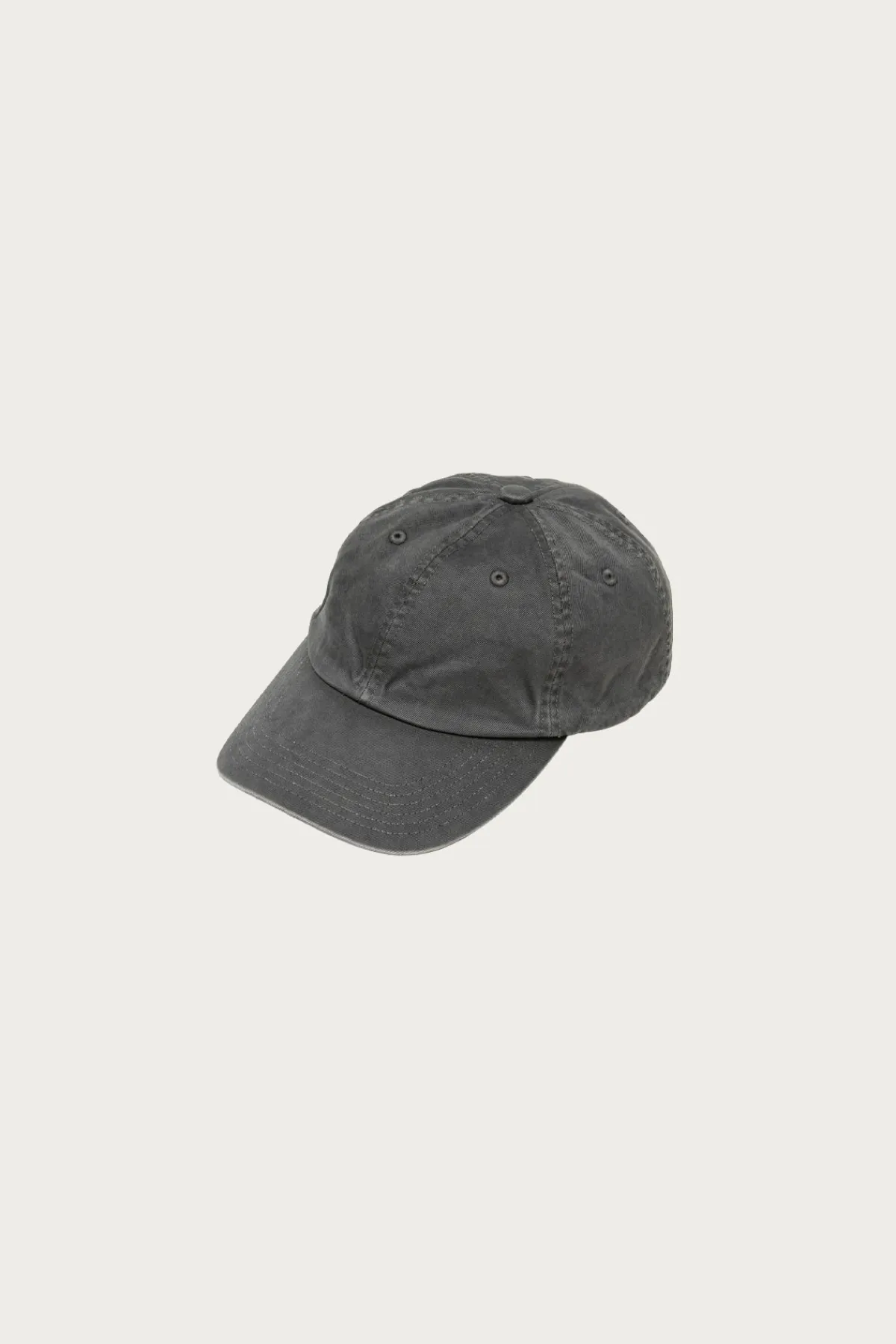 Auralee Product Dyed Finx Chino Cap - Gray< Accessories