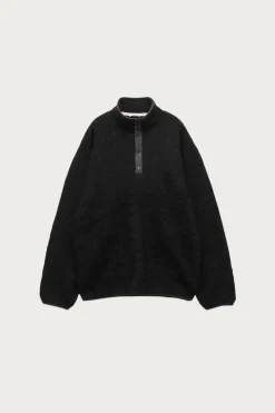 nanamica Pullover Mohair Sweater - Black< Sweaters