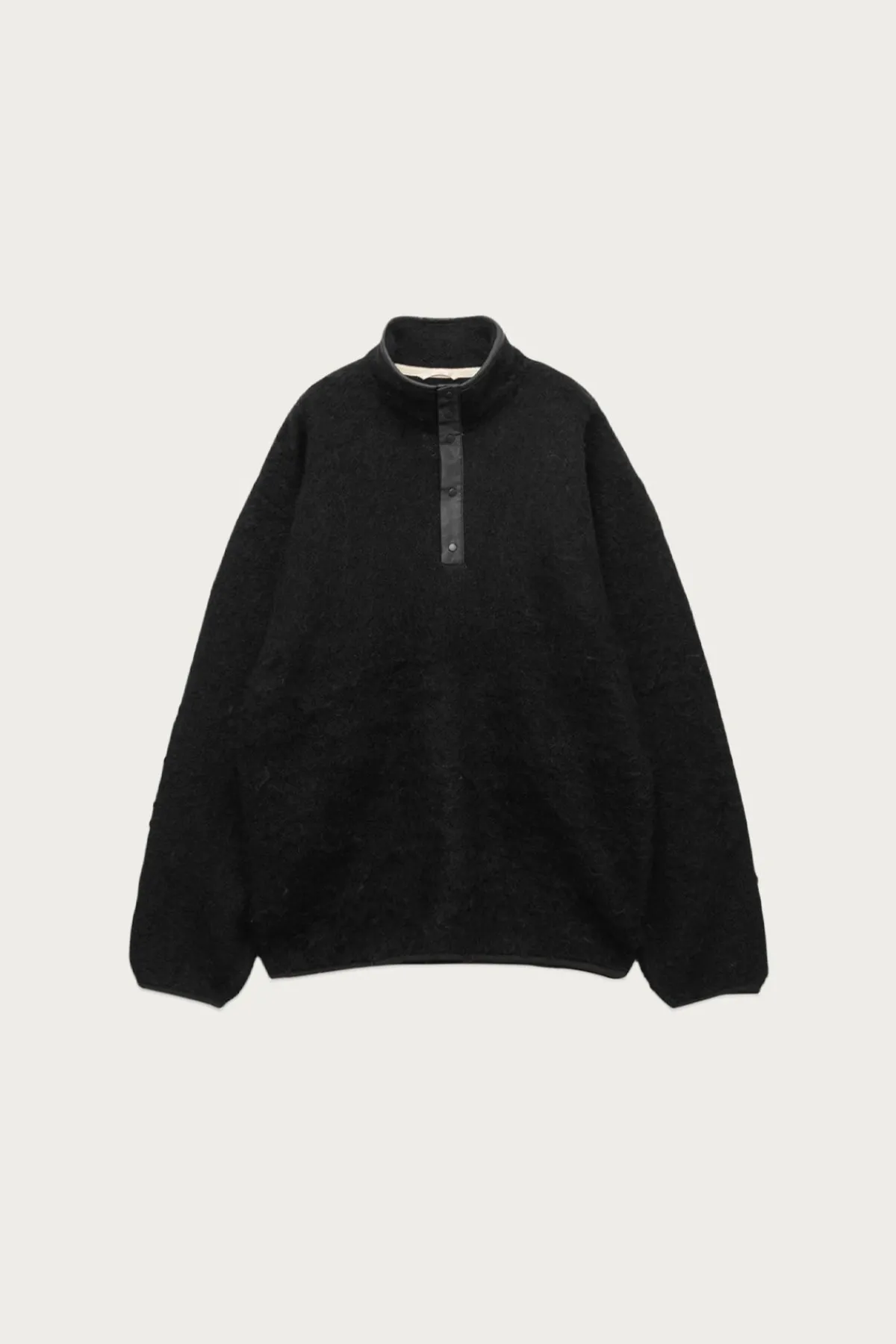 nanamica Pullover Mohair Sweater - Black< Sweaters