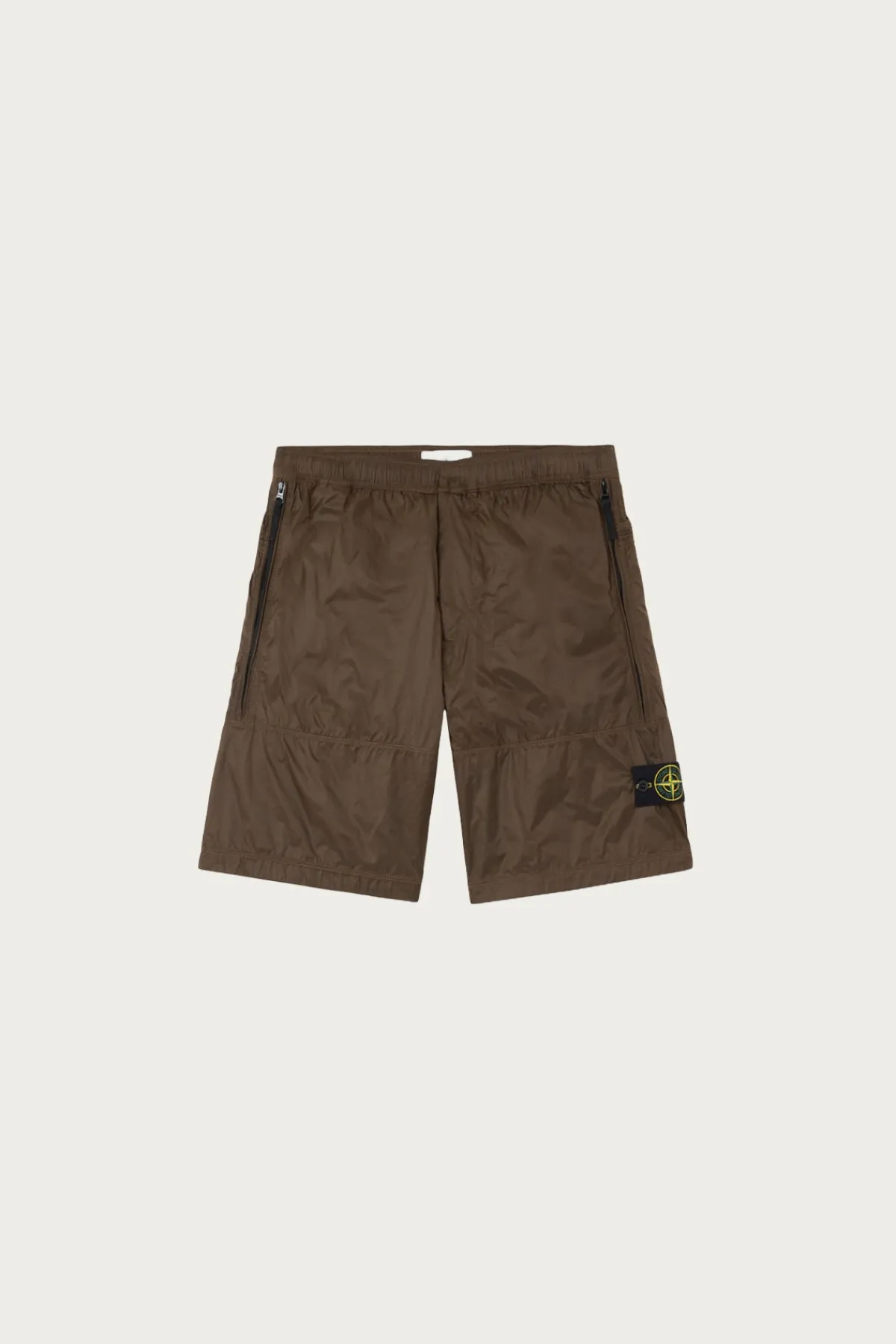 Stone Island Ripstop Light HT Nylon Shorts - Military Green< Shorts
