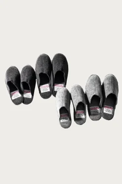 Puebco Room Slipper - Dark Grey< Footwear
