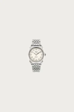 Kuoe Watches Royal Smith 90-008 - Ivory Dial/Silver Case/Stainless Bracelet< Accessories
