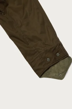 Engineered Garments SAS Jacket - Dk. Olive Cotton Ventile Twill< Coats, Jackets, And Vests