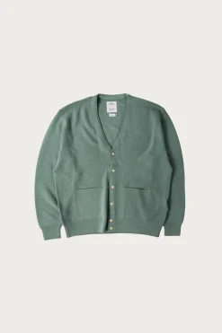 Visvim Selmer Knit Cardigan - Green< Sweaters