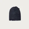 Cottle Silk Mohair Sparkle Beanie - Shadow Moon< Accessories