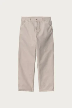 Carhartt Work In Progress Single Knee Pant - Dusky Beige Stone Canvas< Pants