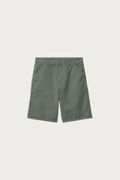 Carhartt Work In Progress Single Knee Short - Park Garment Dyed< Shorts