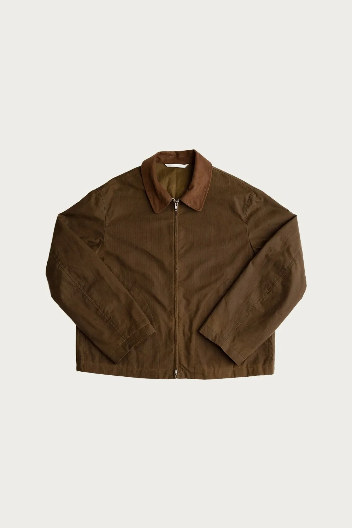 James Coward Site Jacket - Coyote Waxed Organic Ripstop< Coats, Jackets, And Vests