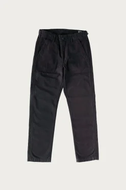 orSlow Slim Fit Fatigue Pants - Black< Pants