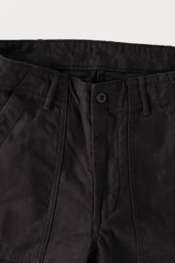 orSlow Slim Fit Fatigue Pants - Black< Pants
