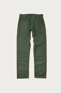 orSlow Slim Fit Fatigue Pants - Green< Pants