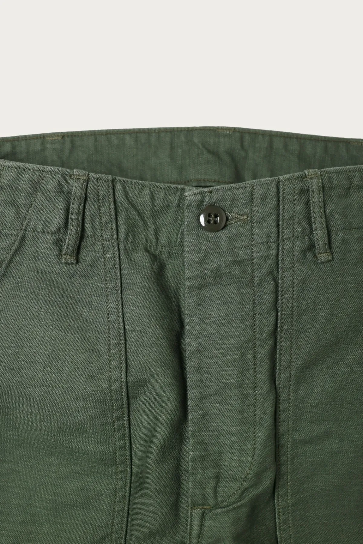 orSlow Slim Fit Fatigue Pants - Green< Pants