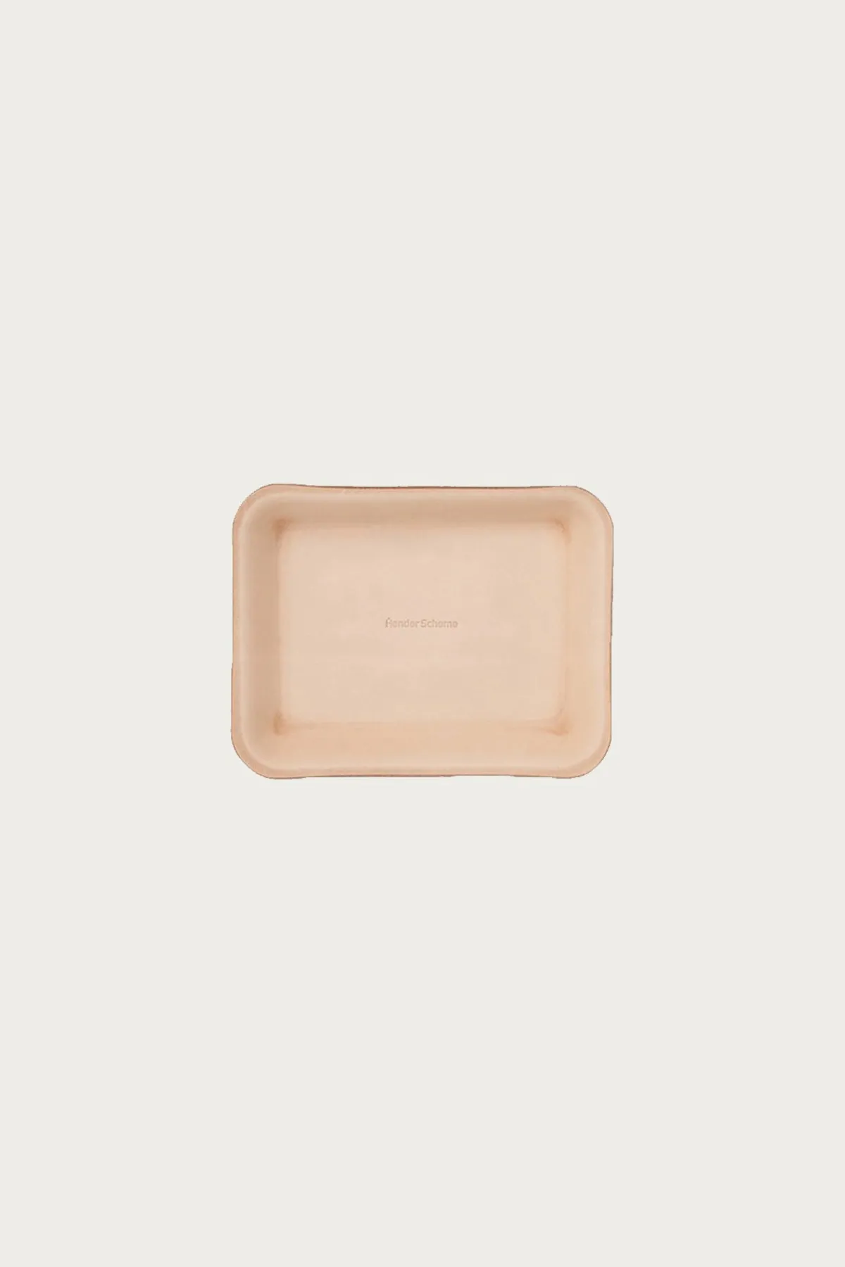 Hender Scheme Small Leather Tray - Natural< Homegoods