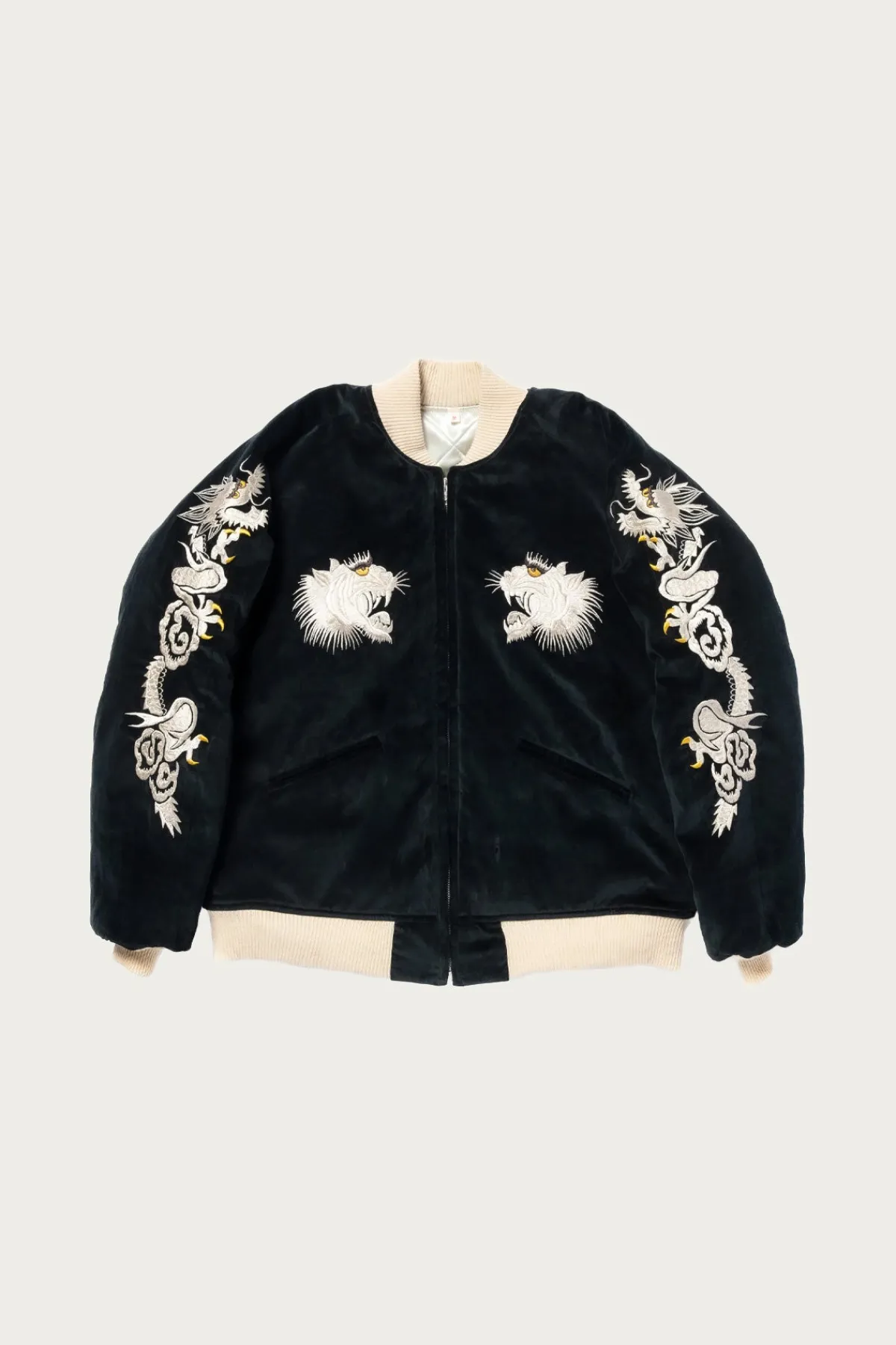 The Real McCoys Souvenir Suka Jacket - Tiger & Eagle< Coats, Jackets, And Vests