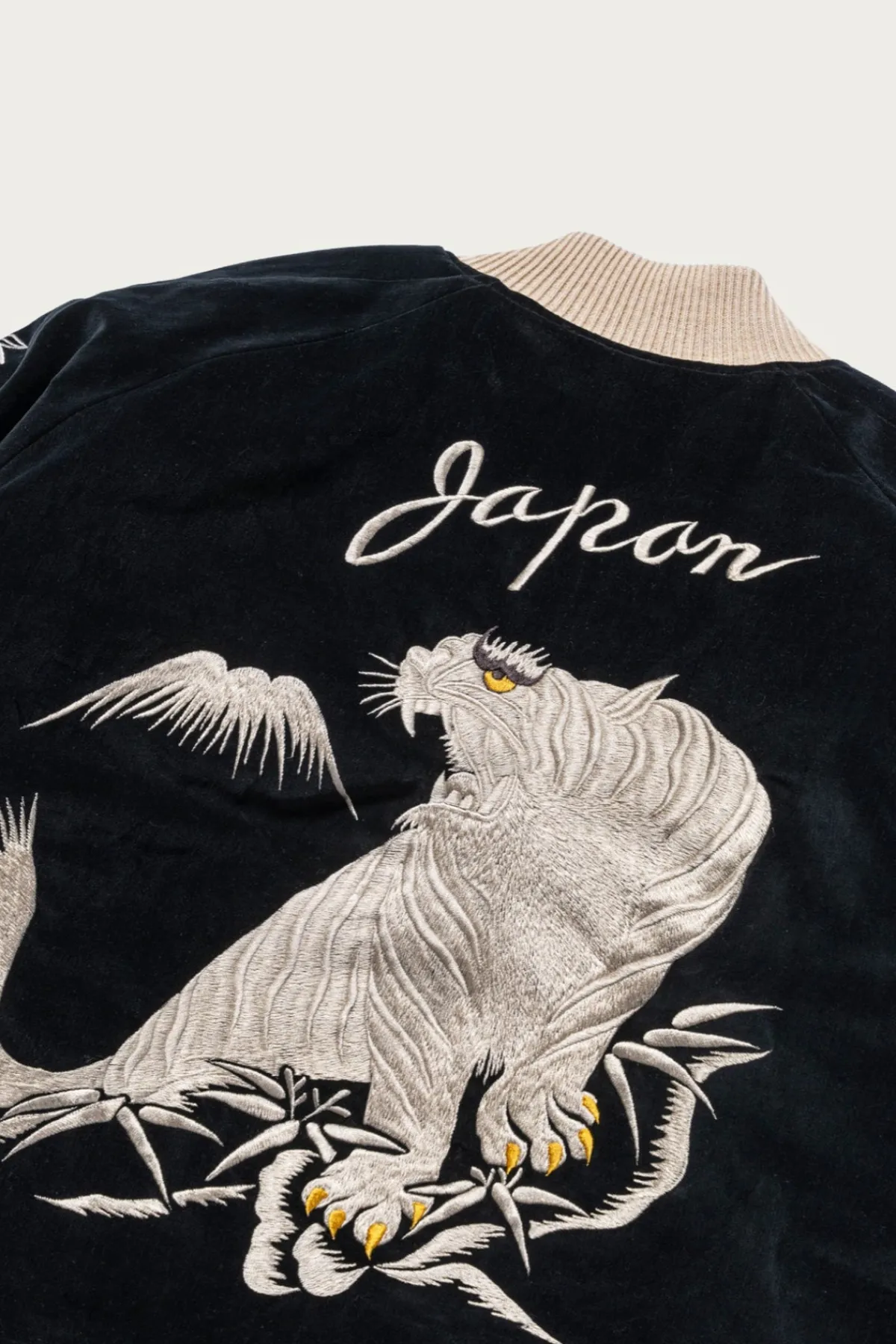 The Real McCoys Souvenir Suka Jacket - Tiger & Eagle< Coats, Jackets, And Vests