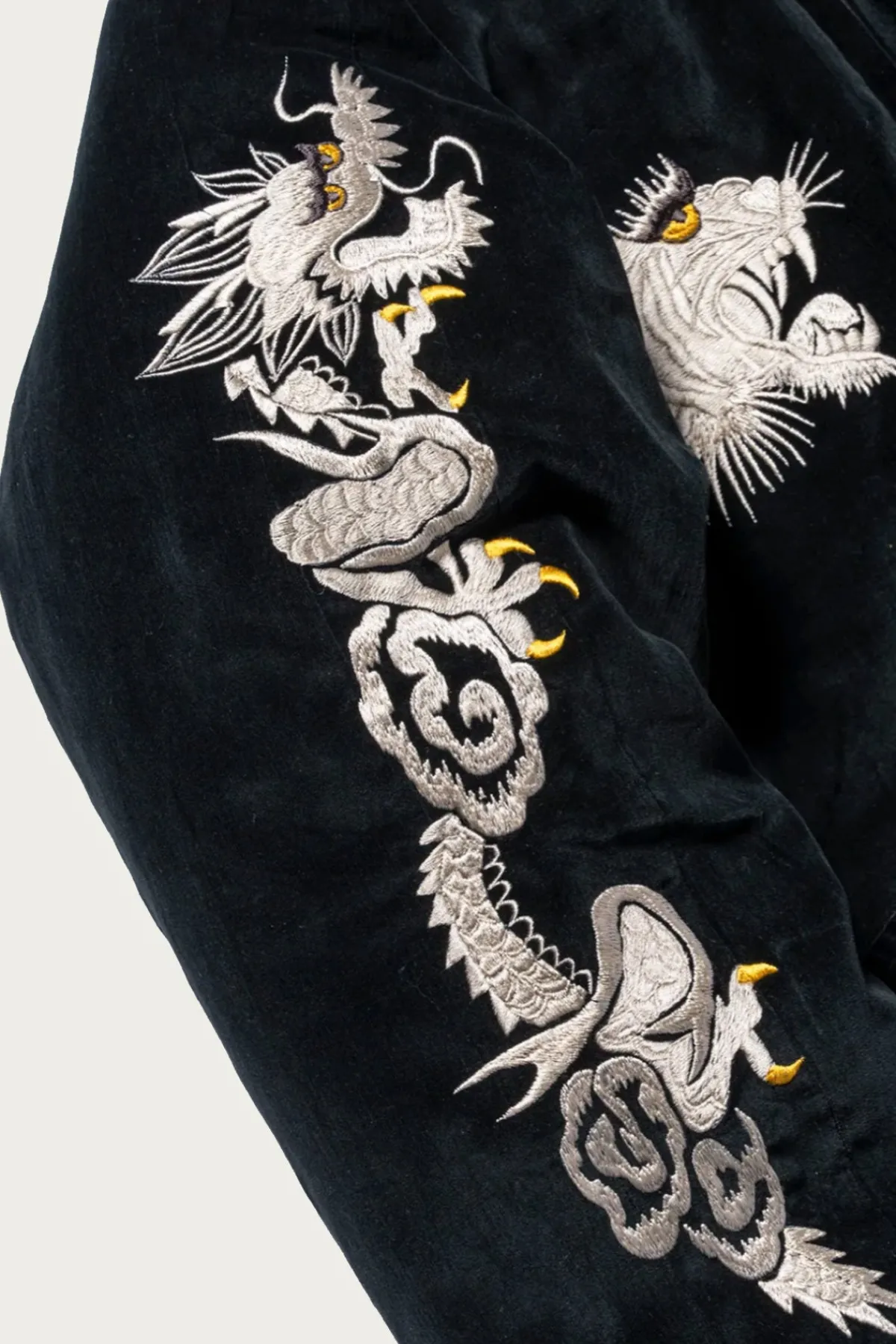 The Real McCoys Souvenir Suka Jacket - Tiger & Eagle< Coats, Jackets, And Vests