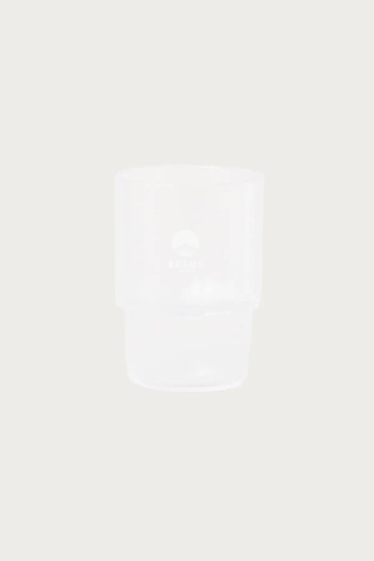 Beams Japan Stacking Cup Clear - Clear/White< Homegoods
