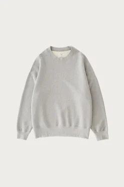 Beams Plus Studio Nicholson x Beams+ Holly Jersey Sweat - Grey Marl< Tees And Sweats