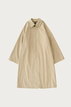 Beams Plus Studio Nicholson x Beams+ Peter Raincoat - Tan< Coats, Jackets, And Vests