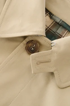 Beams Plus Studio Nicholson x Beams+ Peter Raincoat - Tan< Coats, Jackets, And Vests