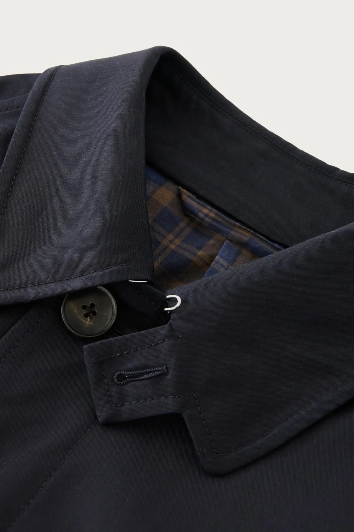 Beams Plus Studio Nicholson x Beams+ Peter Raincoat - Darkest Navy< Coats, Jackets, And Vests