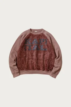 Kapital 30/-SWTxFur GRIZZLY SWT (SPEAKEASY ) - Light Brown< Tees And Sweats