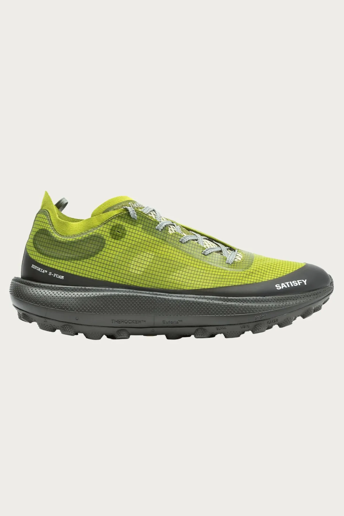 Satisfy Running The Rocker - Grenoble Green< Footwear