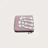 Kapital THUMB-UP BONE BAND ZIP Wallet - Pink< Accessories