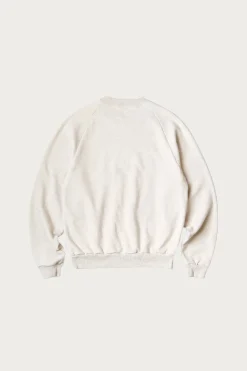 Kapital TOP SWT Knit Raglan Crew SWT (TH.D.D.PEACE) - Natural< Sweaters