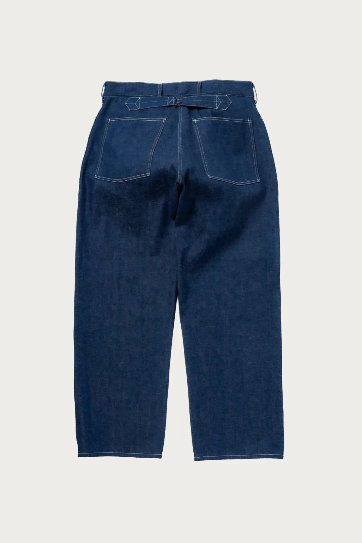 The Real McCoys Trousers, Working, Denim - Blue< Denim