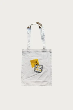 Kapital Twill NOVEL TOTE Bag (PECKISH RAINBOW) - Natural< Accessories