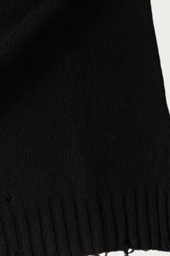 MM6 Maison Margiela Two-Tone Cardigan - Black/Brown< Sweaters