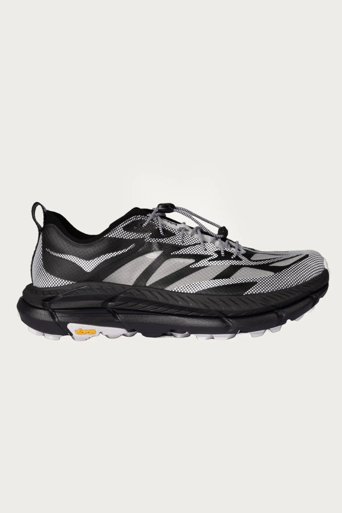 HOKA U Mafate Speed 4 Lite TS - Black/White< Footwear