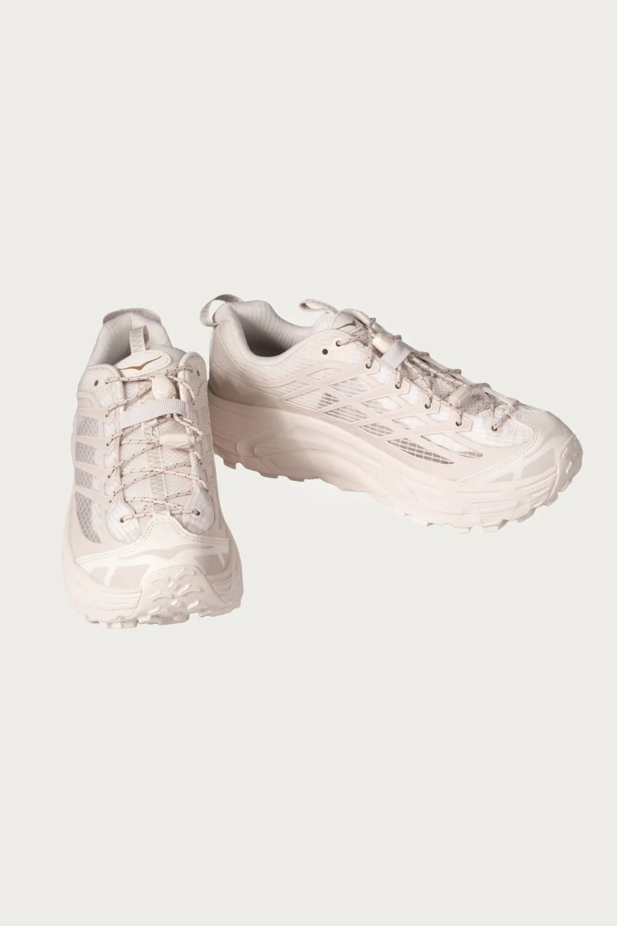 HOKA U Mafate Three2 Grid - Rose Cream/Stucco< Footwear