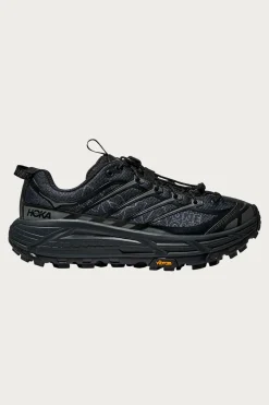 HOKA U Mafate Three2 Wordmark - Black/Outer Orbit< Footwear
