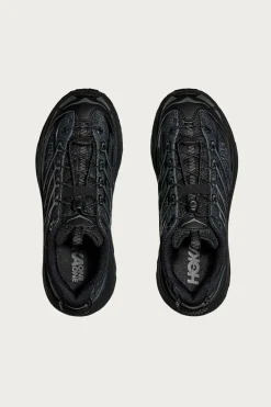 HOKA U Mafate Three2 Wordmark - Black/Outer Orbit< Footwear