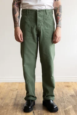 orSlow US Army Fatigue Pants (Regular Fit) - Green Used< Pants