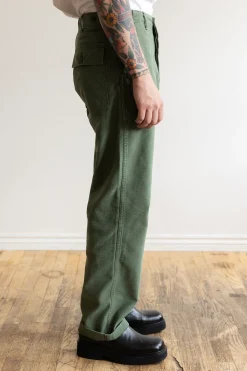 orSlow US Army Fatigue Pants (Regular Fit) - Green Used< Pants