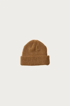 Rototo Waffle Watch Cap - Tan Brown< Accessories