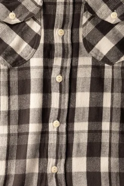 Wythe Washed Flannel Workshirt - Night Pitch< Shirts