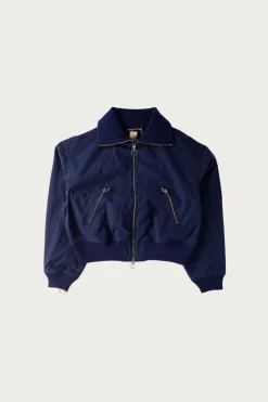 Kapital Water-Repellent Canvas ZIP-UP Blouson - Navy< Coats, Jackets, And Vests