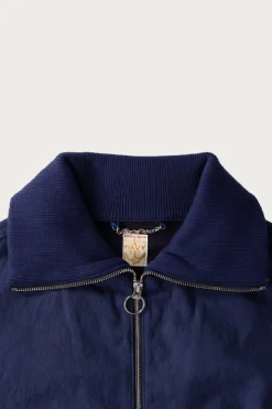 Kapital Water-Repellent Canvas ZIP-UP Blouson - Navy< Coats, Jackets, And Vests