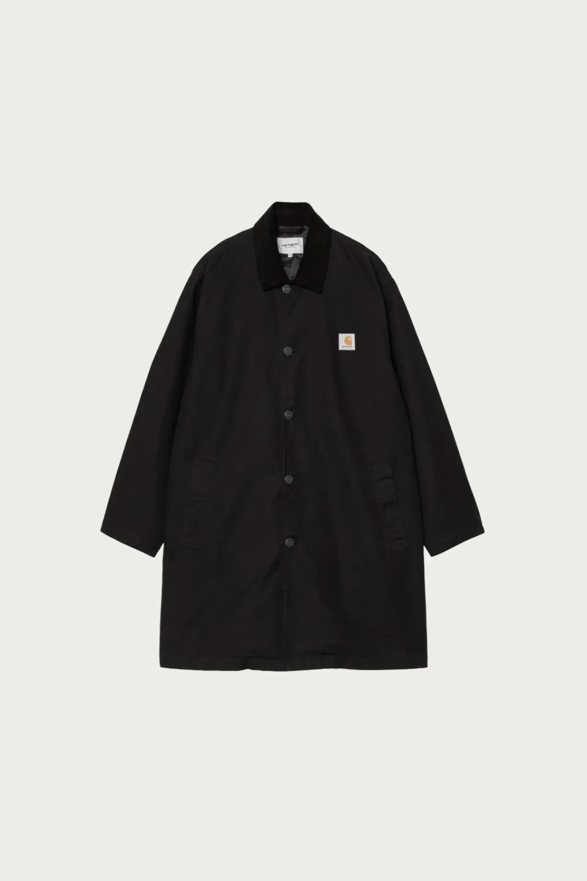 Carhartt Work In Progress Webster Coat - Black/Black Rinsed< Coats, Jackets, And Vests