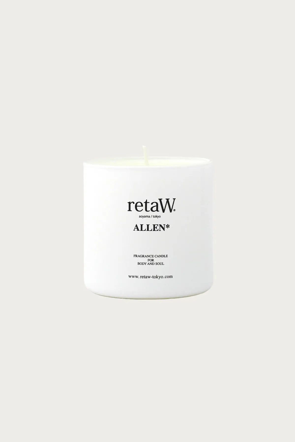 retaW White Fragrance Candle - Allen< Homegoods